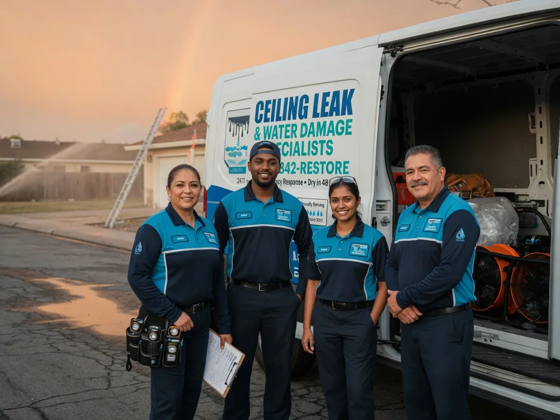 Ceiling Leak Cleanup company in Morristown, SD